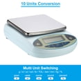thumbnail image 4 of Uxcell Lab Scale 3000gx0.01g, High Precision Electronic Analytical Balance Sensitive, Digital Precision Scale, 4 of 7