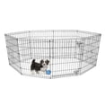 thumbnail image 1 of Vibrant Life Dog Pen, Indoor & Outdoor Pet Exercise Play Pen, 24inch, 1 of 5