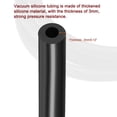 thumbnail image 3 of Uxcell Vacuum Silicone Tubing Hose High Temperature for Engine 1 pcs black 1/4", 3 of 5