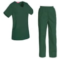 thumbnail image 1 of Women's Scrubs Set Scrub Top and Pants Scrubs Set, 1 of 3
