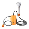 thumbnail image 1 of S SERENABLE Douche Extérieure Portable Pompe de Douche de Camping pour Voyage Randonnée Orange Sans Télécommande, 1 of 9