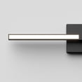 thumbnail image 5 of Artika Convertible Pro Modern LED Bathroom Vanity Light Fixture, Matte Black, 5 of 5