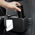thumbnail image 3 of Miulika Universal Car Front Back Seat Organizer Detachable Umbrella Holder Bucket Gray, 3 of 9