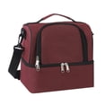 thumbnail image 2 of HOARBOEG Insulating Lunch Bag With Waterproof Double Layer For Bento Milk Bottle And Meal Boxes Cooler Bag, 2 of 8