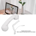 thumbnail image 3 of Cell Phone Handset Wired Cell Phone Receiver Volume Control Telephone Handset Works with All Smartphones and Computers with a 3.5mm Headphone Jack, 9ft Coiled Cord, 3 of 7