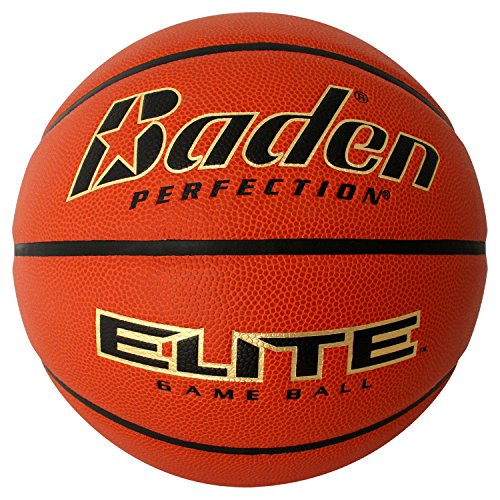 Baden Elite Ballon de Basketball d'Intérieur - Taille 7 (29,5 Pouces)