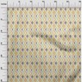 thumbnail image 2 of oneOone Cotton Poplin Fabric Diamond Geometric Print Sewing Fabric BTY 56 Inch Wide, 2 of 4