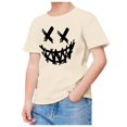 thumbnail image 1 of TZEWGL Cute Graphic Printed Short Sleeved Crewneck Solid Color Shirt For Kid Clothes For Kids size 10-11T, 1 of 4