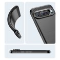 thumbnail image 3 of PANDACO Black Brushed Metal Case for Google Pixel 9 Pro XL, 3 of 3