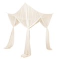 thumbnail image 1 of Baldaquin de Lit à 4 Poteaux, Draperie, Moustiquaire, Décoration pour, 1 of 7