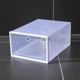 thumbnail image 1 of Chmadoxn Storage Trunks,Closet Organizers and Storage, Folding Storage Thickened Transparent Shoe Box Drawer Type Combination Shoe Storage Box Plastic Shoe Box,men Style shoe storage, 1 of 3