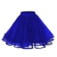 thumbnail image 1 of 2025 Jupe Patineuse Ligne Polyvalente à Franges pour Femmes Jupe Mini Évasée Extensible pour Femmes Décontractée, 1 of 2