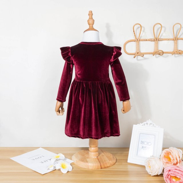 LOVZFMLL Tout-Petits Enfants Filles Filles Mode Mignon Sans Manches Imprimé Cœur Sucré Robe Nuisette