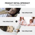 thumbnail image 3 of 2pcs Thermometer Box Small Plastic Temperature Measurement Tool Box Digital Thermometer Storage Box (14.5x3x1.5cm), 3 of 6