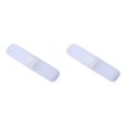 thumbnail image 3 of Maytalsory Tooth Brush Toothpaste Storage Box with Lid Portable Smooth Cases Chopsticks Forks Organizer Travel Office Party Transparent White 2Set, 3 of 6