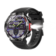 Smart Watch Bluetooth Call(Answer Make Calls)  LED Flashlight IP67 Waterproof Smartwatch 100+ Sports Modes Fitness Tracker Watch  for Android Ios men women watch