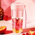 thumbnail image 1 of LSLJS Portable Juicer Cup, Mini Juicer Cup For, Juices and Shakes, Portable Juicer Cup with Powerful Motor, Suitable for Home, Travel, Office, Outdoor, Juicer Juicer, 1 of 9