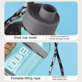 thumbnail image 4 of TopLLC Outdoor Windproof Rope Tent Rope Reflective Rope Canopy Rope Fixed Tied Rope Camp Adjustment Rope Thickened And Lengthened With Adjustment Buckle 5 Meters, 4 of 5