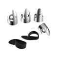 thumbnail image 2 of Xuanheng 6 Pieces Finger Thumb Picks Set Stainless Steel Finger Picks and Thumb Picks, 2 of 8