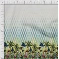 thumbnail image 1 of oneOone Viscose Chiffon Fabric Geometric|Tree & Floral Panel Print Fabric By Yard 42 Inch Wide, 1 of 3