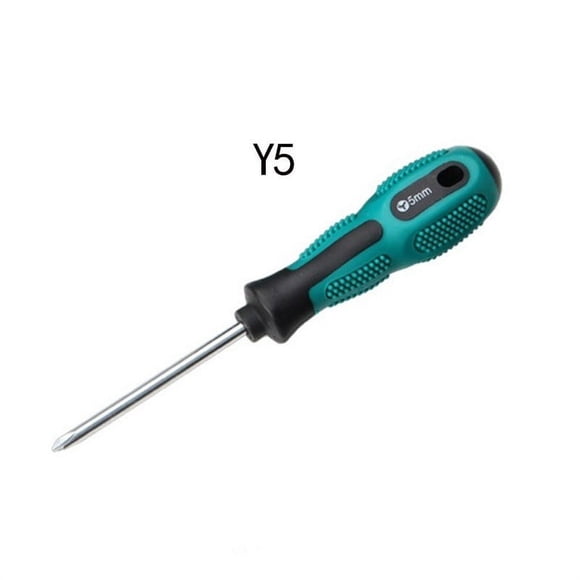 1pc Y3/Y4/Y5/Y6 Y-shaped Magnetic Triangle Screwdriver Non-slip Handle Chrome Vanadium Steel Screw Driver Hand Repair Tool