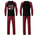 thumbnail image 1 of LSLJS Pyjamas de Noël Assortis pour la Famille, Tenue Parent-Enfant Ensembles de Noël Patchwork à Carreaux Imprimés Vêtements d'Intérieur Col Rond Manches Longues Pyjamas Ensembles Deux Pièces pour les Fêtes Ensemble de Vêtements de Nuit de Noël, 1 of 4