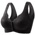 thumbnail image 5 of Kcodviy Women Seamless Bra Front Women Bra Set and Button Comfortable Beautiful Back Wireless Bra for Women Running Bra Small Sports Bra Womens Bras Comfortable Plus Size, 5 of 5