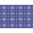 thumbnail image 1 of Ahgly Tapis Rectangulaire Lavable en Machine Intérieur Transitionnel Bleu, 8 Pieds x 12 Pieds, 1 of 7