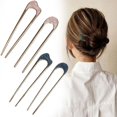 thumbnail image 2 of Épingles à Cheveux pour Femmes Grandes Épingles en U pour Bâtons Fourchettes Chignons Pinces Dorées Accessoires de Coiffure Rouleau Accessoires de Mariage Multicolores, 2 of 9