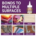thumbnail image 3 of Aleene’s Original Tacky Glue 4 fl oz – Non-Toxic All-Purpose Craft Adhesive, Thick Fast-Drying Formula with 40-Minute Dry Time, 3 of 8
