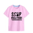thumbnail image 1 of WEAIXIMIUNG T-Shirts pour Adolescentes 16-18 Filles Manches Courtes Col Rond T-Shirts Imprimés 6 Couleurs, 1 of 5
