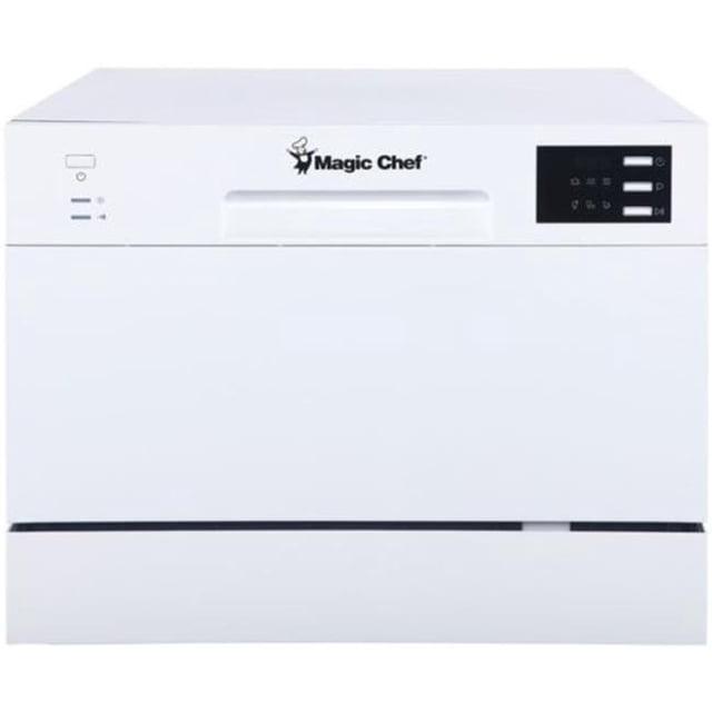 Magic Chef 6-Setting Countertop Dishwasher
