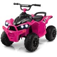 thumbnail image 1 of Costway 12V Battery Powered Kids Ride On ATV Electric 4-Wheeler Quad Car with  MP3 & Light, 1 of 10