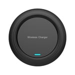 15W Round Wireless Charger Intelligent and Safe for Mobile Devices