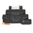 thumbnail image 3 of 6A 6-24V Ultra Mince Module de Relais Commande CC AC Module de Relais à l'État Solide 1NO 1NC Connecteur Sdt Contact DIN Rail Monter Relais, 3 of 8