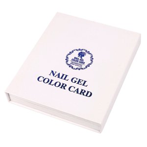 120 Tableau d'affichage de la couleur Nail polonais Carte de couleur Manucure