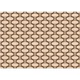 thumbnail image 1 of Ahgly Company Machine Washable Indoor Rectangle Transitional Sienna Brown Area Rugs, 3' x 5', 1 of 7