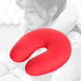 thumbnail image 4 of Oreiller en Mousse Mémoire Oreiller de Cou Appui-Tête Coussin de Soutien pour le Cou Léger Rouge, 4 of 8