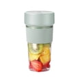 thumbnail image 1 of pitrice Portable Juicer Usb Rechargeable Wireless Mini Smoothie Blender Mixer Fruit Juice Maker Electric Juicer Machine Cup green, 1 of 4
