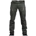 thumbnail image 3 of cllios Pantalon Cargo pour Homme Résistant à l'Eau Pantalon Cargo Militaire Léger Pantalon de Randonnée de Travail Extérieur Imperméable Séchage Rapide Pantalon de Travail Noir 5TG, 3 of 8