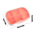 thumbnail image 3 of EGNMCR Gadgets de Cuisine Boîte Portable de Rangement pour Médicaments Facile à Ranger Pratique pour les Voyages Scellée Étanche à l'Humidité Rangement Classifié n'Interfère Pas les Unes avec les Autres Boîtes à Pilules Portables, 3 of 6