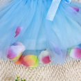 thumbnail image 5 of Été Enfants Bébés Filles Enfants Robe Tutu Princesse Dentelle Nœud Fleur Robe Sans Manches Robe de Fête Mini Robe Filles Vestidos Vert 4T, 5 of 5