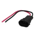 thumbnail image 1 of Unique Bargains H11 Headlight Bulb Male Wire Harness Connector Wiring Plug Adapters Black, 1 of 3