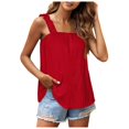 thumbnail image 2 of Birdeem Blouse Sans Manches Ample Confortable pour Femmes, Hauts Décontractés, 2 of 12