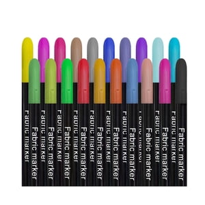 Fabric Markers Pens Art Permanent Fabric Pens for Sneakers Clothes Marker Sewing