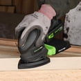 thumbnail image 2 of GALAX PRO Cordless Detail Sander 20V, 20Pcs Sandpapers,12000 RPM Sanders with Dust Collection System for Tight Spaces Sanding in Home Decoration, Bat, 2 of 8