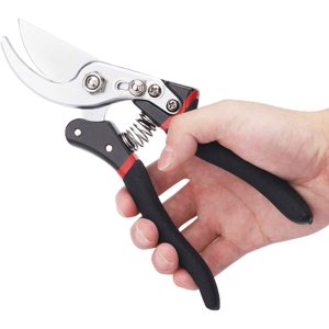Pruning Shears Hand Pruner Garden Shears Pruners for Gardening Heavy Duty Garden Scissors Clippers Red Or Black