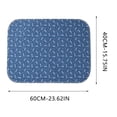 thumbnail image 2 of D Washable Dog Pee Pad, 80X90Cm Size, Reusable And Absorbent For Pet Training, Waterproof Backing To Protect Floors From Moisture And Accidents, 2 of 6