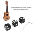 thumbnail image 4 of Guitar Volume Control Knobs, Plastic Material, 3PCS Guitar Speed Knobs With Wrench Plastic Musical Parts, 4 of 8