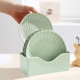 thumbnail image 4 of Tyidzon Creatives Shells Smalls Plates Desktop Spit Bones Garbage Crumbss Tray Plates Home Loading Snacks Nut Plates Tableware Set Food Tray, 4 of 6